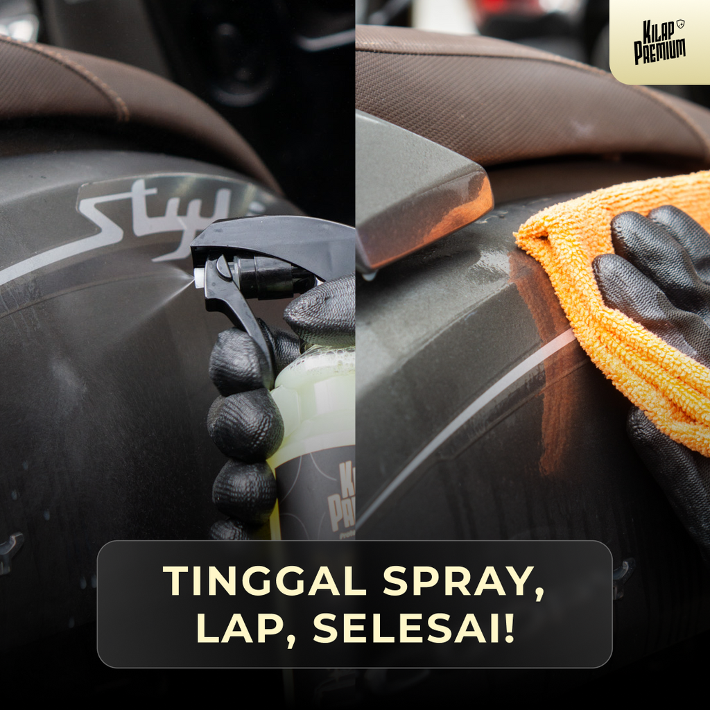 Lemon Waterless - Pencuci Motor Dan Mobil Tanpa Bilas