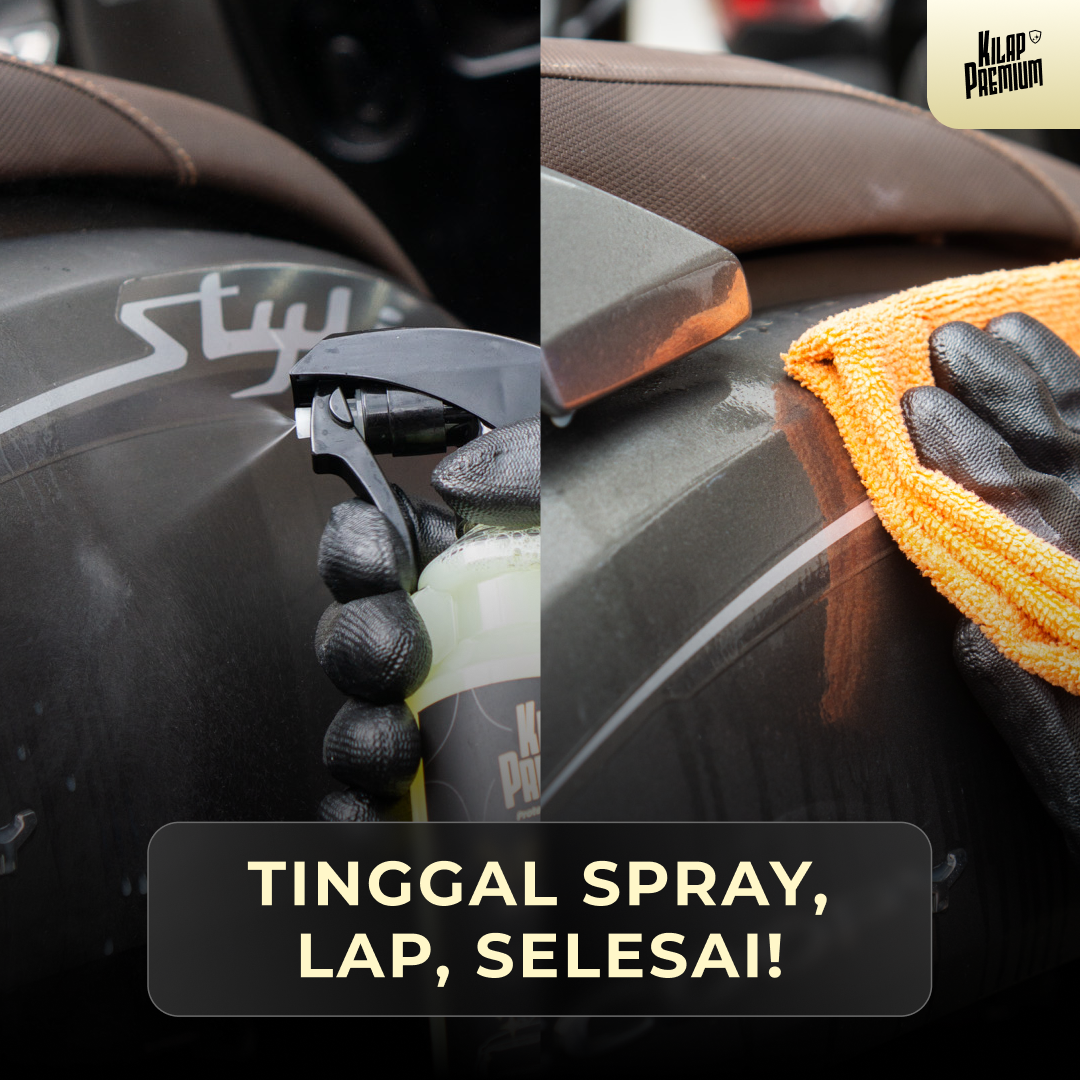 Lemon Waterless - Pencuci Motor Dan Mobil Tanpa Bilas