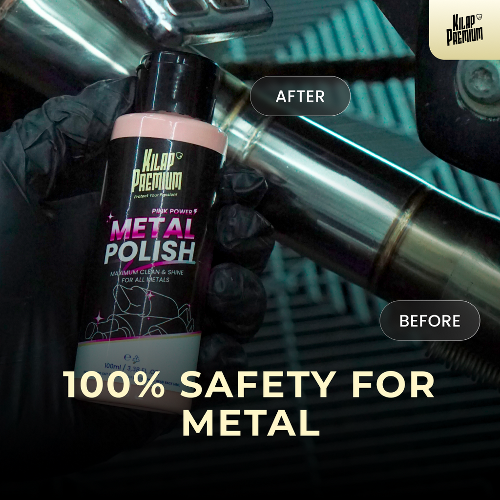 Metal Polish - Pengkilap Chrome Pada Motor Dan Mobil