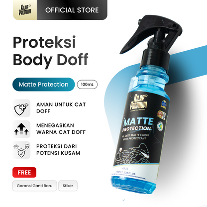 Matte Protection - Pengkilap Body Motor Cat Doff