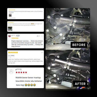 Engine Degreaser - Pembersih Mesin Motor Dan Kaki Kaki
