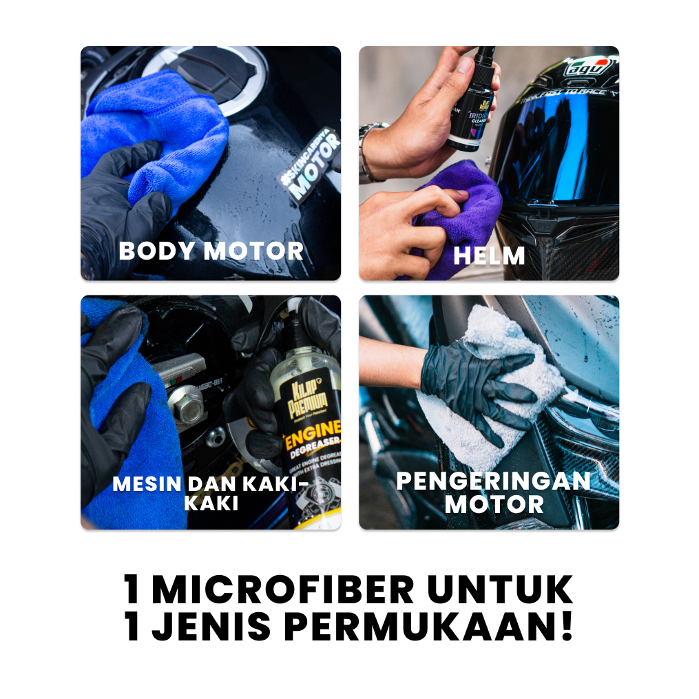 Microfiber Package - Paket Microfiber Pengering Dan Microfiber Poles