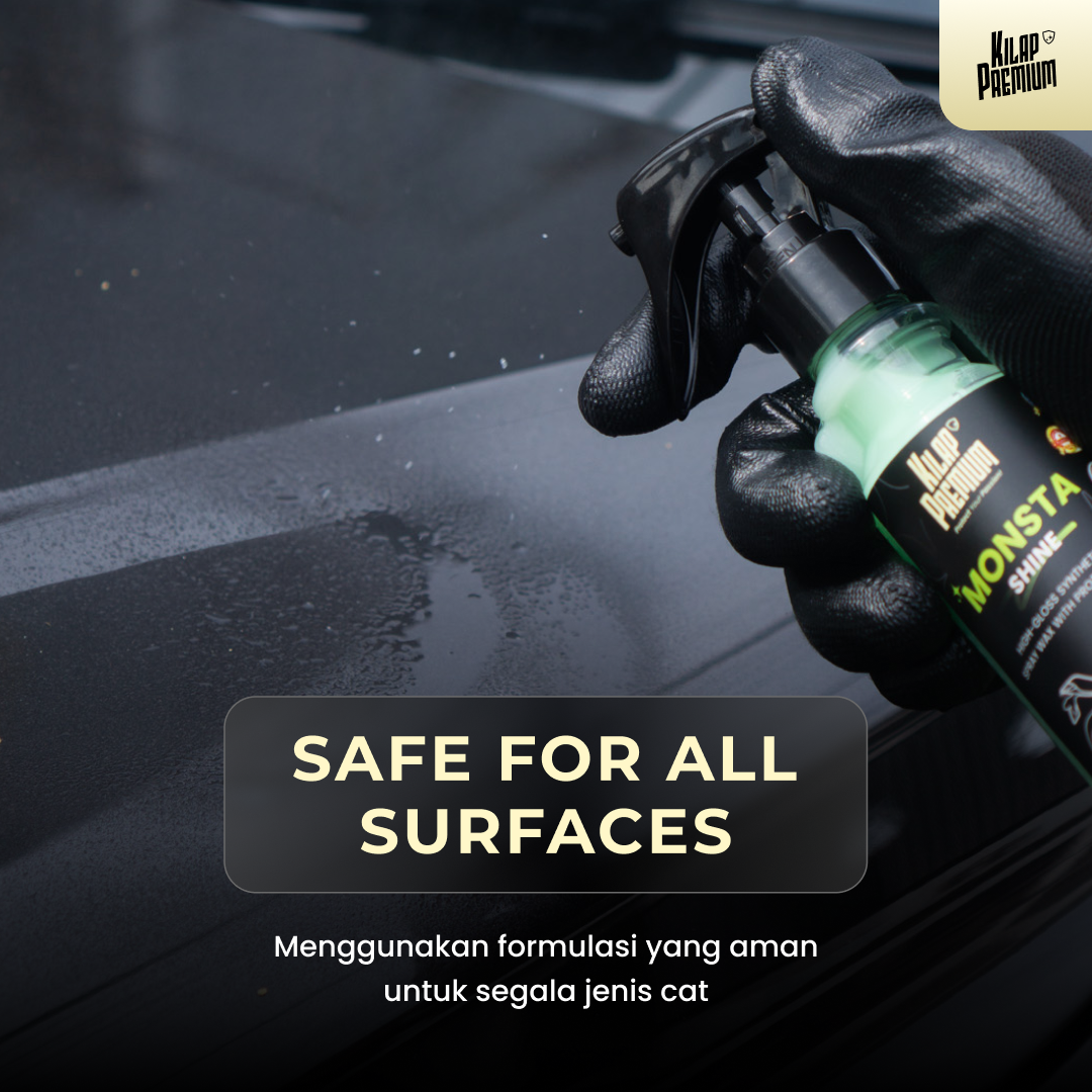 Monsta Shine - Pengkilap Body Motor Dan Mobil Glossy