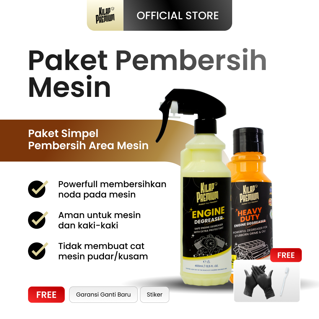 Paket Pembersih Mesin