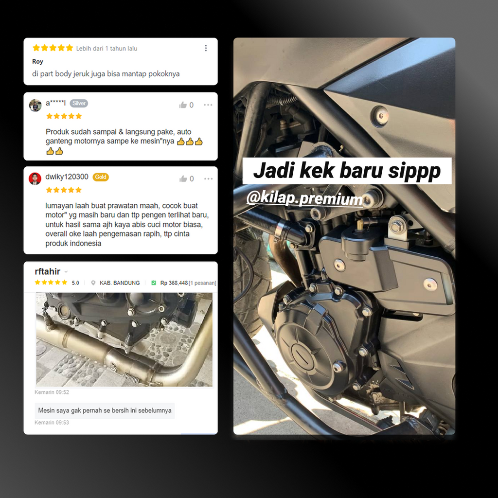 Ultimate Dressing - Pengkilap Body Kasar Dan Mesin