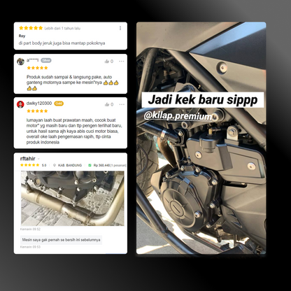 Ultimate Dressing - Pengkilap Body Kasar Dan Mesin
