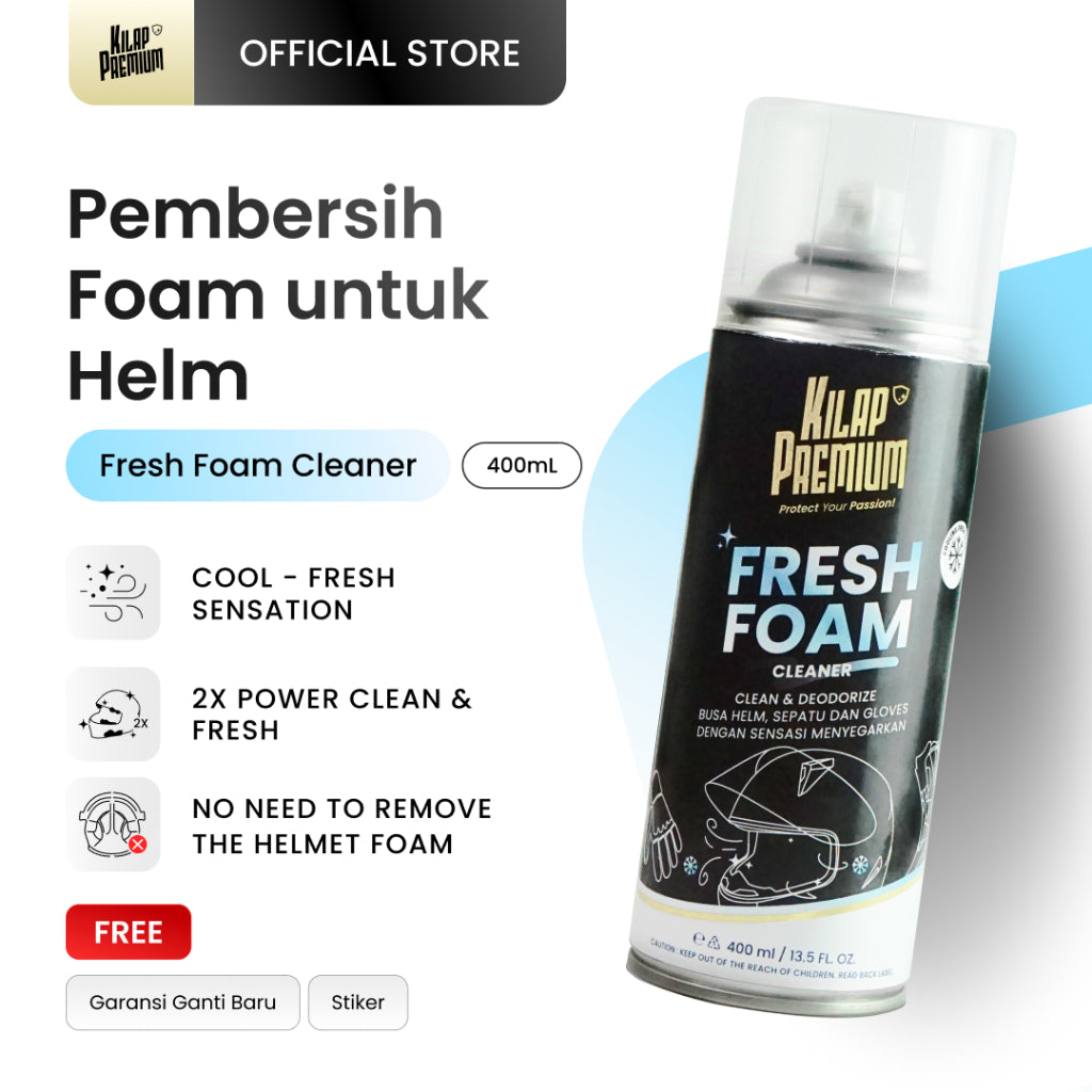 Fresh Foam Cleaner - Foam Pembersih Helm