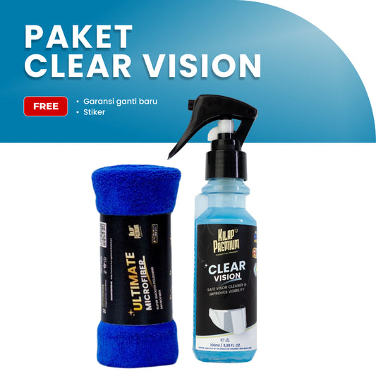 Clear Vision - Pembersih Visor Helm Clear
