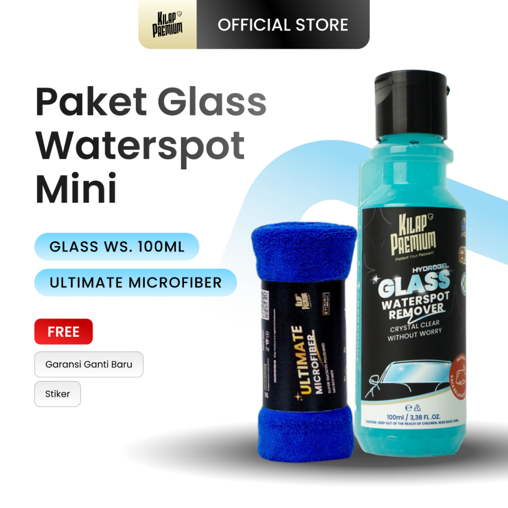 Hydrogel Glass Waterspot Remover - Pembersih Jamur Kaca Mobil