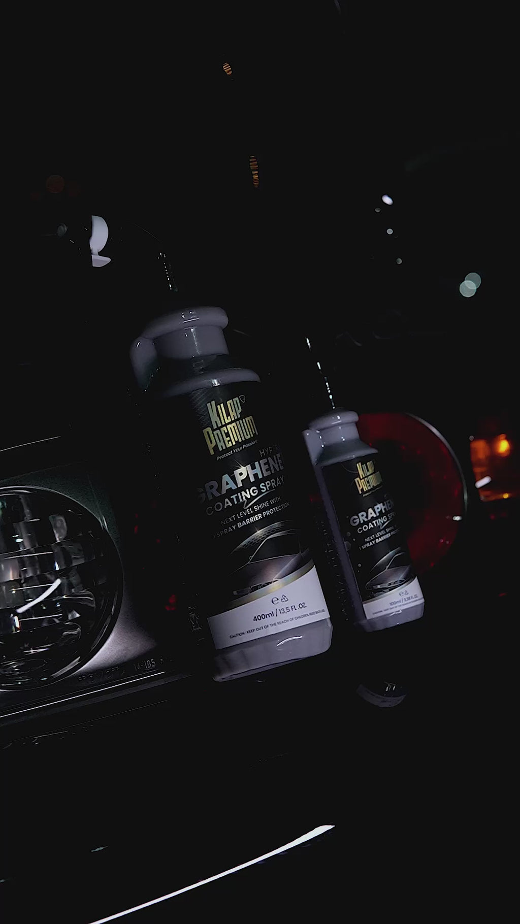 Hyper Graphene Coating Spray by Kilap Premium - Pengkilap Body Mobil Semi Coating Tahan Lama