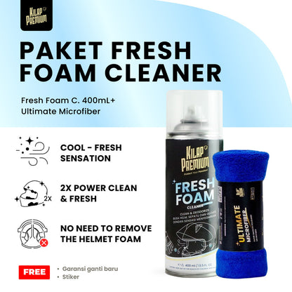 Fresh Foam Cleaner - Foam Pembersih Helm